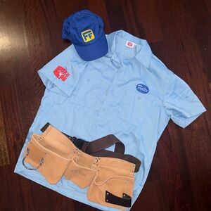 Men’s Adult Fix it Felix costume Wreck it Ralph XL